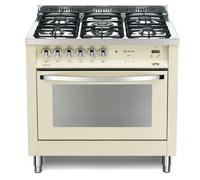 Lofra Cocina Rainbow Pbig96Gvt/C 90Cm Horno A Gas Ventilado Con 5 Fuegos