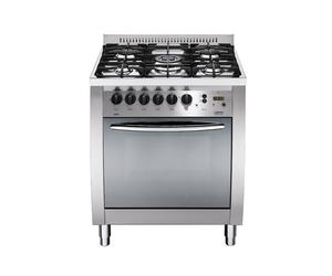 Lofra Curva C76MF/C Cocina 70Cm Inox 5 Fuegos Horno Eléctrico Multifunción