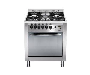 Lofra Curva C76MF/C Cocina 70Cm Inox 5 Fuegos Horno Eléctrico Multifunción