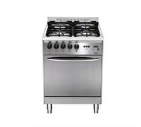 Lofra Curva De C66gv/C Cocina 60CM Inox Satinado 4 Fuegos Horno A Gas Aireado