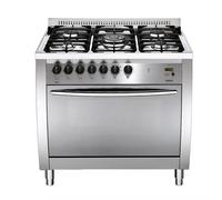 Lofra Curva De Cg96gv/C Cocina Inox 90CM 5 Fuegos Horno A Gas Multifunción
