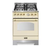 Lofra Cisne Rbi66mft / Ci Cocina 60X60 Marfil 4 Quemadores Horno Eléctrico