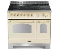 Lofra Dolce Vita Rbid96Mfte/5I Cocina 90Cm Marfil/Brass 60220034 Doble Horno