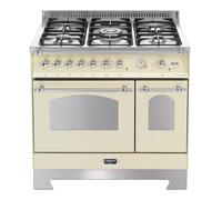 Lofra Dolce Vita Rbid96Mfte/Ci Cocina 90Cm Marfil/Acero 5 Fuegos Ce.A