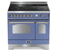 Lofra Dolce Vita Rlvd96Mfte/5I Cocina 90Cm Lavanda /Ottone Doppio Horno 60220036