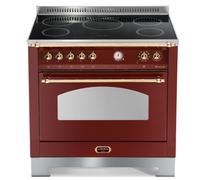 Lofra Dolce Vita Rrg96Mft/5I Cocina 90Cm Burdeos/Latón 5 Zonas Cocción 60060052