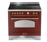 Lofra Dolce Vita Rrg96Mft/5I Cocina 90Cm Burdeos/Latón 5 Zonas Cocción 60060052