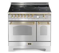 Lofra Dolce Vita Rsd96Mfte/5I Cocina 90Cm Acero/Brass 60220032 Doble Horno
