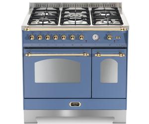 Lofra Dolcevida Rlvd96Mfte/Ci Cocina 90Cm Lavanda/Brass Doble Horno 60220025
