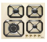 LOFRA DOLCEVITA HRBI6GO ESTUFA 60CM MARFIL 4 FUEGOS TRIPLE CORONA
