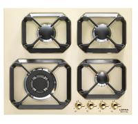 LOFRA DOLCEVITA HRBI6GO ESTUFA 60CM MARFIL 4 FUEGOS TRIPLE CORONA