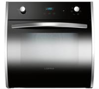 Lofra Flexo FFV66GE Horno Gas Aireado 60X60 Vidrio Negro 6 Mode Easy Limpiar
