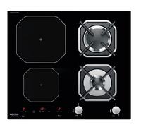 LOFRA HGN622I Cocina Dione 90CM 2 Fuegos A Gas Y 2 De Inducción