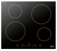 Lofra HIN604 Quemador Encimera 60X50 Inducción 4ZONE Cocina Comandos Touch Front