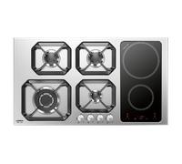 LOFRA HLS9G2I Cocina De 70X50 Inox 5 Quemadores 1 Triple Corona
