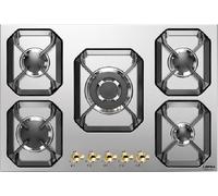 Lofra HRS7AO Quemador Encimera 70x50 CM Inox 5 Quemadores 1 Triple Corona