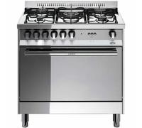 Lofra Mg85Gc Cocina 80Cm Horno A Gas Estático 5 Fuegos Ce. Inox Brillante