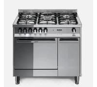 Lofra Mr96Gvc Cocina 90Cm Horno A Gas Ventilado 5 Fuegos Ce Inox Espejado