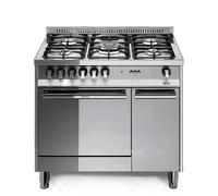 Lofra Mt96Gvc Cocina 90Cm Horno A Gas Ventilado 5 Fuegos Ce Inox Espejo