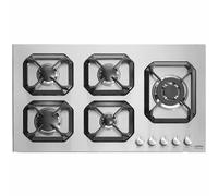 Lofra Nettuno HLS9D0 Cocina De Gas 90Cm 5 Fuegos Acero Inoxidable Satinado