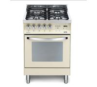 Lofra Pbi66Gvt/C Cocina Rainbow 60Cm Marfil Horno Gas Ventilado 4 Fuegos Ce.A