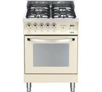 Lofra Pbi66Gvt/C Cocina Rainbow 60Cm Marfil Horno Gas Ventilado 4 Fuegos Ce.A