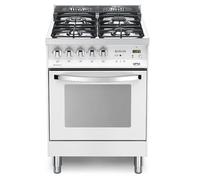 LOFRA PBP66MFT/C Cocina Rainbow 60Cm Blanco Perla 4 Fuegos Horno Eléctrico