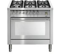Lofra PG96MFT/CISF Cocina 90Cm Inox Horno Eléctrico Multifunción 6 Fuegos