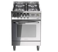 LOFRA PL66MFT/C Cocina Rainbow 60Cm 4 Fuegos Horno Gas Ventilado Total Inox