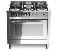 Lofra Plg96Gvt/C Cocina 90Cm Inox Horno A Gas Ventilado 5 Fuegos Ce.A
