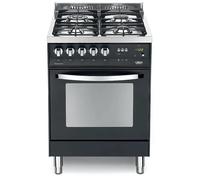 LOFRA PNM66MFT/C Cocina Rainbow 60Cm Negro Mate Horno Eléctrico 4 Fuegos CE.A