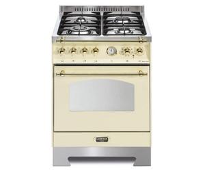 Lofra Rbi66Mft4I Cocina Dolce Vita 60Cm Marfil/Latón 4 Fuegos 60020051