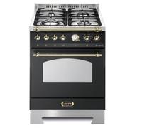 Lofra Rnm66Mft4I Cocina Dolcevita 60Cm 4 Fuegos Negro/Latón 60020055