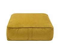 Loft 25 Cojín de Suelo Acolchado, Medida 60 x 60 x 20 cm, Cojín Suelo Cuadrado, Cojines para Palets, Banco, Silla y Suelo, Asiento Cómodo Decorativo para Interior (Cúrcuma)
