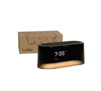 Loftie reloj despertador inteligente para dormitorio, despertador con luz, altavoz Bluetooth, ruido blanco, sonido natural, luz nocturna, modo opaco, alimentado por pilas