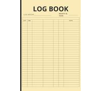 LOG BOOK: Blank Multipurpose | Track Daily Activity, Time | Debit and Credit Bookkeeping | Employee Time Log | Maintenance Log | Inventory and ... Orders | 6 x9 | 100 Pages " Light Beige"