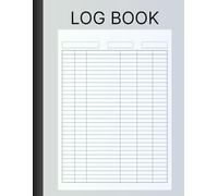 Log Book: Customizable 5 Column Notebook | Multipurpose Columnar Pad for Record Keeping, Inventory, Finances, Small Business, Office or Home Use | 8.5" x 11", 120 Pages