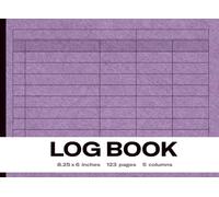 Log Book: The All-in-One Mobile Solution: Versatile 5-Column Record Book for Projects & Analytics (8.25x6", 123 pgs)