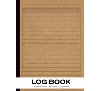 Log Book: The Ultimate All-Purpose 4 Column Record Book: Minimalist Design for Maximum Productivity