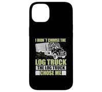 Log Truck Chose Me Log Truck Driver Accessories Driving Carcasa para iPhone 14 Plus