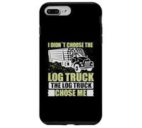 Log Truck Chose Me Log Truck Driver Accessories Driving Carcasa para iPhone 7 Plus/8 Plus