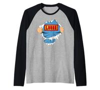 Logan Name Superhero Gift for Boys Named Logan Camiseta Manga Raglan