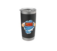 Logan Name Superhero Gift for Boys Named Logan Vaso térmico de acero inoxidable de doble pared