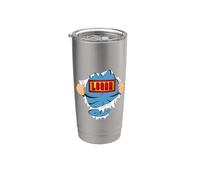 Logan Name Superhero Gift for Boys Named Logan Vaso térmico de acero inoxidable de doble pared