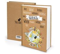 Logbuch-Verlag Libro de visitas Guestbook Guests, internacional, apartamento, hotel, casa de vacaciones, turistas, vacacionistas, globo del mundo, viajes