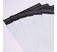 logei® 100pc Genérico envíos por correo Bolsas Sacos Sobres Postales Poli plástico Self Seal blancos, (30cm x 40cm)