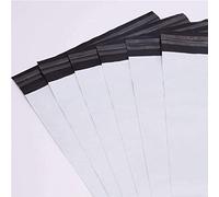 logei® 100pc plástico Sobres Bolsas de Envío pantalla Envío bolsillos bolsas para envío Ware bolsas de plástico para ropa y textiles autoadhesivo, opaco (20cm x 30cm + 5cm)