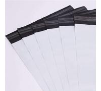 logei® 100pc plástico Sobres Bolsas de Envío pantalla Envío bolsillos bolsas para envío Ware bolsas de plástico para ropa y textiles autoadhesivo, opaco (55cm*65cm+5cm)