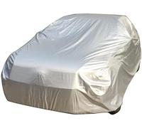 Logei® Funda para Coche Exterior Lona Impermeable Cubre Coches XL, 482*178*120cm, Plata