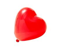 logei® Globos del corazón del amor 100pc globos (Rojo)